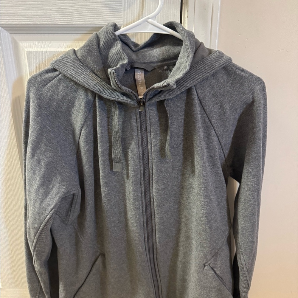 Athleta Heather Gray Hoodie
